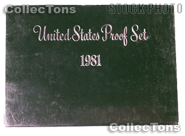 1981 PROOF SET * ORIGINAL * 6 Coin U.S. Mint Proof Set
