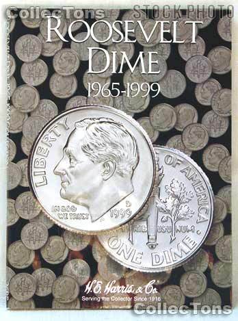Harris Roosevelt Dimes 1965-1999 Coin Folder 2685
