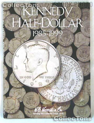 Harris Kennedy Half Dollars 1985-1999 Coin Folder 2697