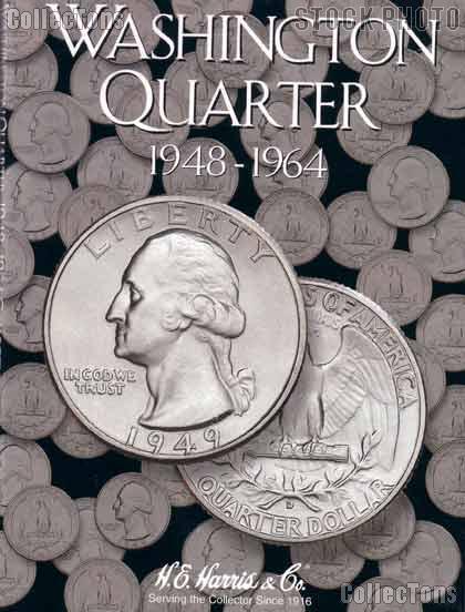 Harris Washington Quarters 1948-1964 Coin Folder 2689