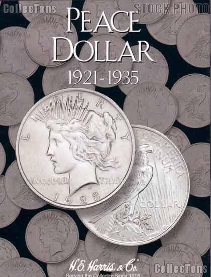 Harris Peace Dollars 1921-1935 Coin Folder 2709