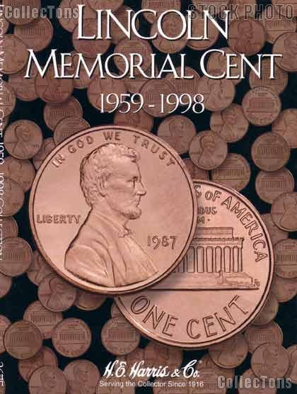Harris Lincoln Cents 1959-1998 Coin Folder 2675