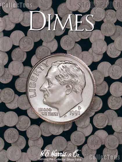 Harris Blank Coin Folder for Dimes 2686