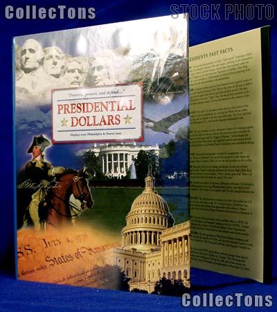Littleton Presidential Dollars P&D Coin Folder LCF36