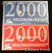 2000 U.S. Mint Uncirculated Set - 20 Coins