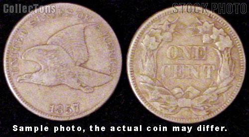 1858 Flying Eagle Cent. Flying Eagle Small Cent 1856-