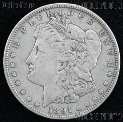 Don't miss out on this rare 1891 CC Morgan Silver Dollar at this low price!