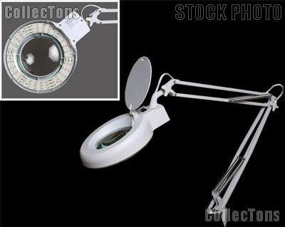 Magnifying Lens  Light on Magnifying Lamp 5x Magnifier 90 Led Lights With Adjustable Arm    79