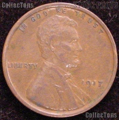 1918-Wheat-Penny-Value 1917 Wheat Penny Lincoln Wheat Cent Circulated G-4 or Better - $0.99