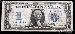 One Dollar Bill Silver Certificate "Funny Back" Series 1934 US Currency Good or Better