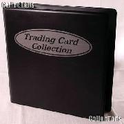 Trading Card Album by BCW 3 Ring Trading Card Album in Black
